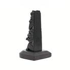 Argillite Raven and Beaver Pole by Haida artist Ed Calder