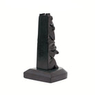 Argillite Raven and Beaver Pole by Haida artist Ed Calder