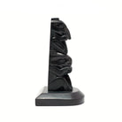 Argillite Raven and Beaver Pole by Haida artist Ed Calder