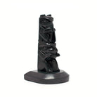 Argillite Raven and Beaver Pole by Haida artist Ed Calder