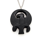 Argillite Eagle Pendant by Haida artist Claude Davidson