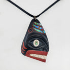 Argillite Shark Pendant by Haida carver Gary Minaker-Russ