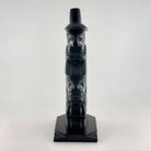 Argillite Totem Pole by Haida artist Alfie Collinson