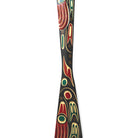 Bear Paddle hand-carved by Kwakwaka'wakw artist Tom D. Hunt
