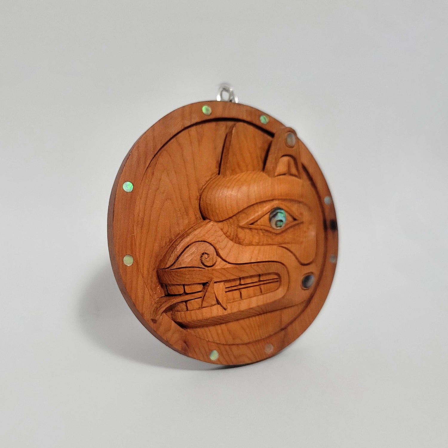 Indigenous Bear Pendant by Haida carver Ron Russ