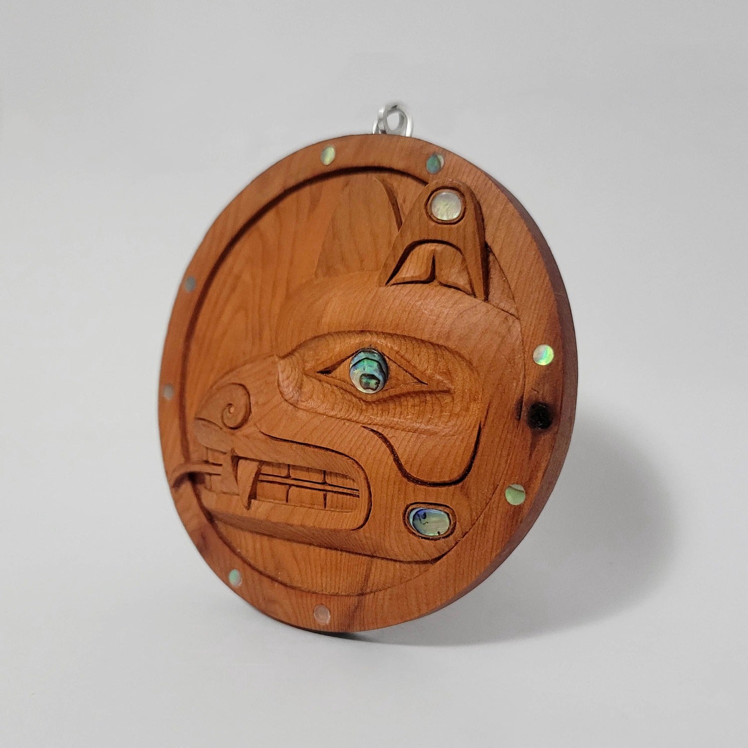 Indigenous Bear Pendant by Haida carver Ron Russ