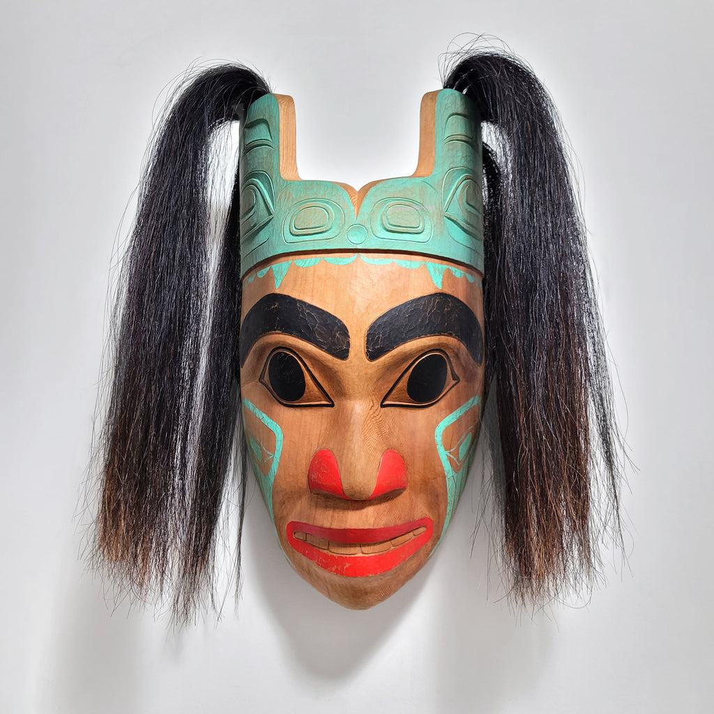 Bear Prince Mask by Haida artist Corey Bulpitt