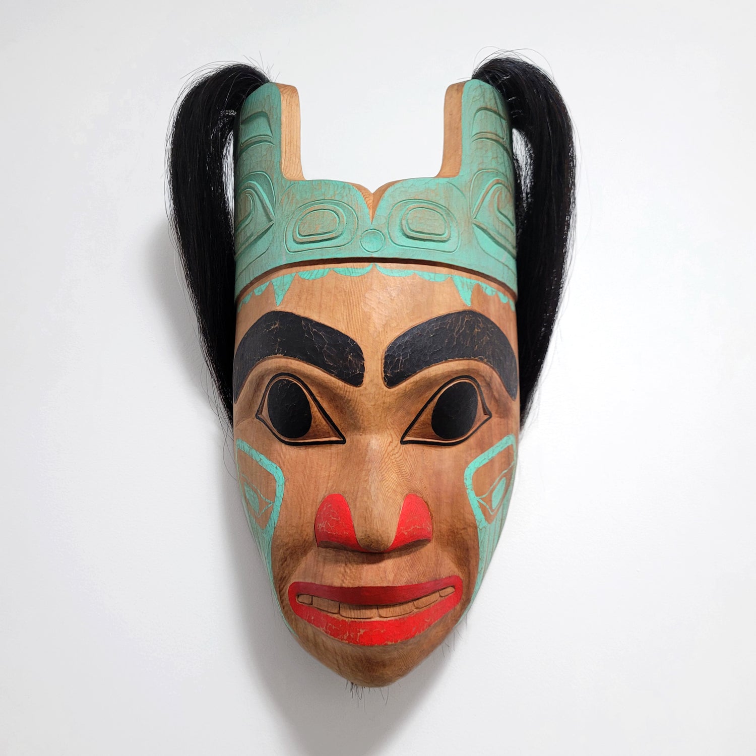 Bear Prince Mask by Haida artist Corey Bulpitt