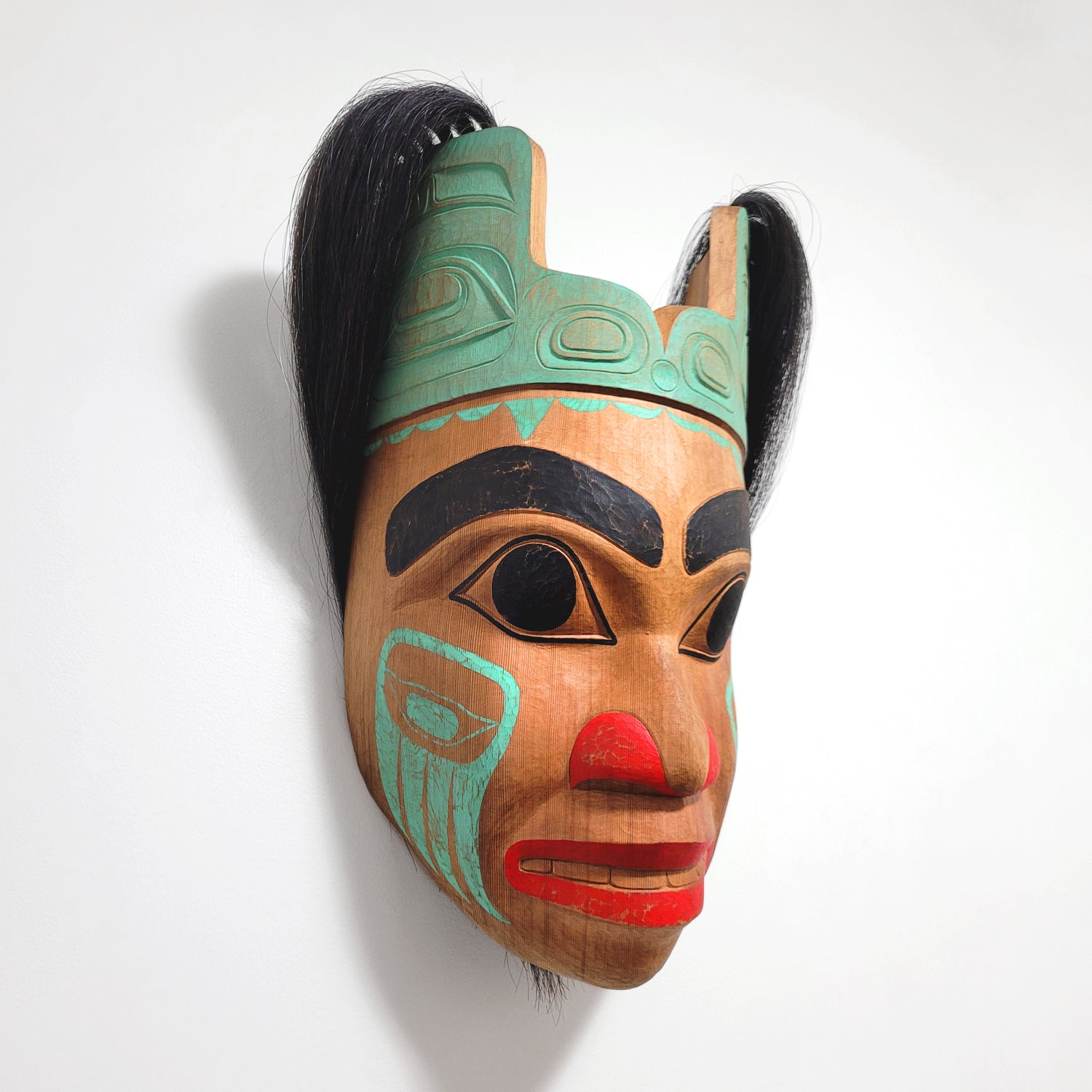 Bear Prince Mask by Haida artist Corey Bulpitt