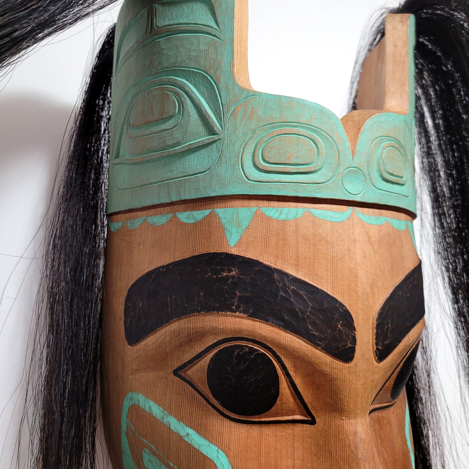 Bear Prince Mask by Haida artist Corey Bulpitt