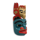 Bear Raven Transformation Mask by Tlingit/Tutchone artist Eugene Alfred