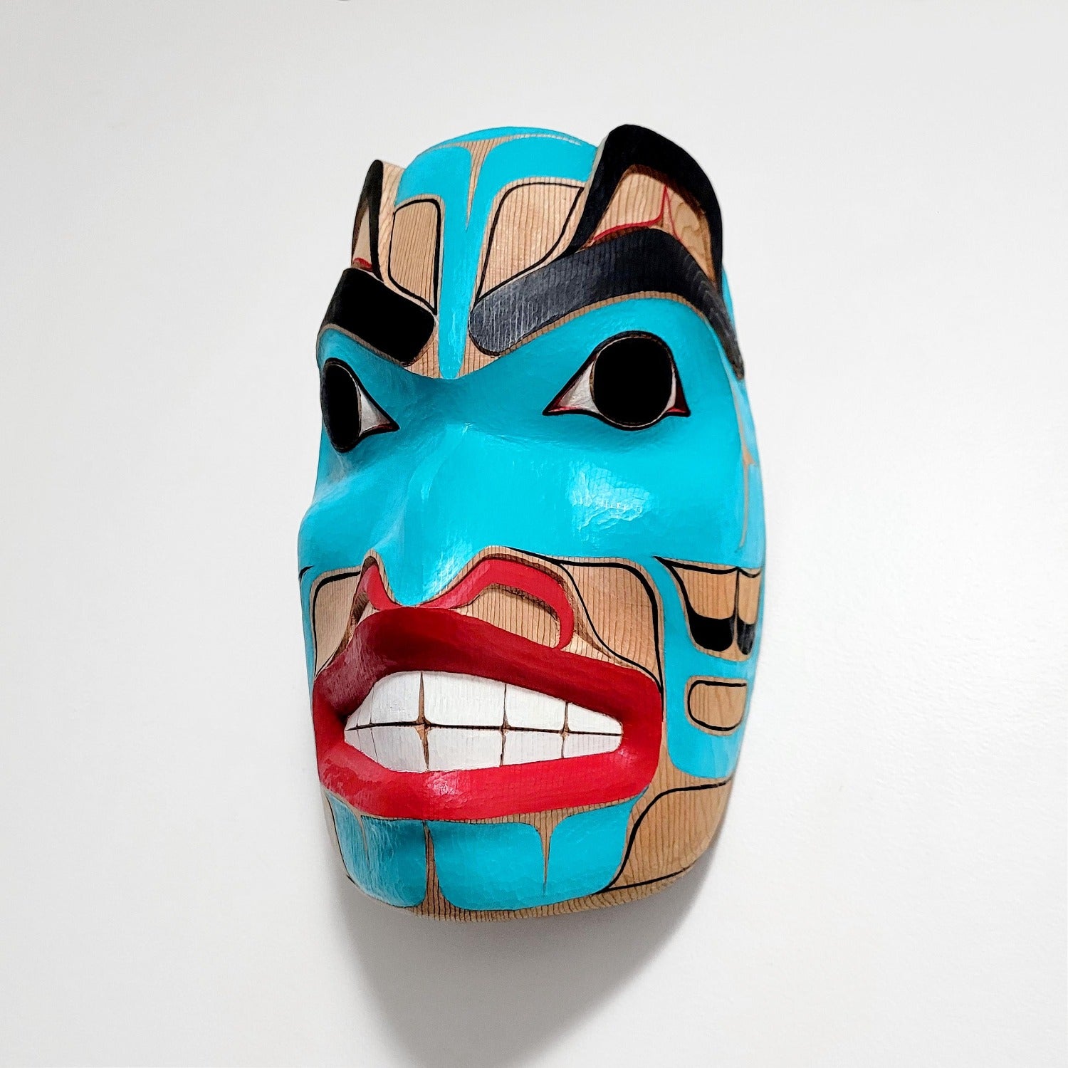 Bear Transformation Mask by Tsimshian artist Corey Moraes