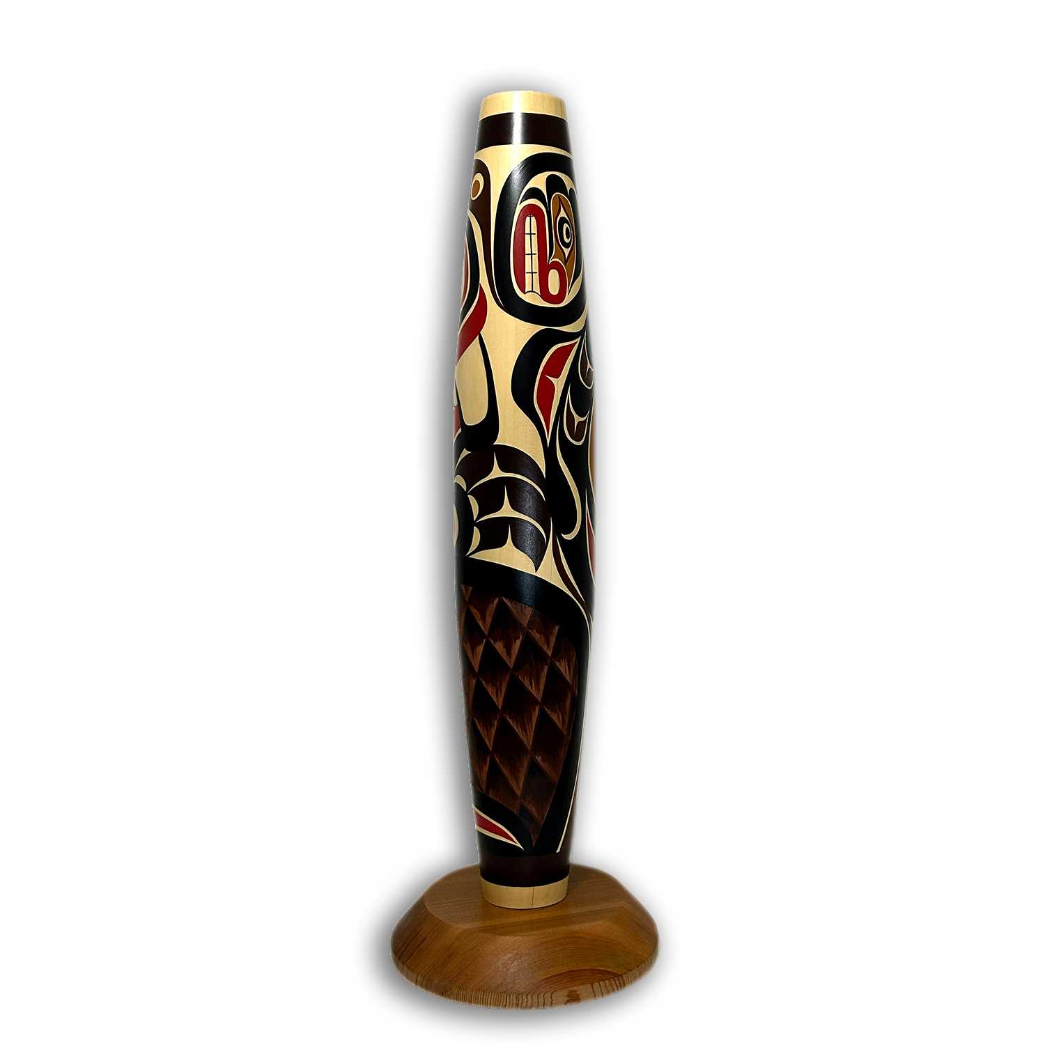 Beaver Cradle Rattle by Kwakwaka'wakw artist Johnathan Henderson
