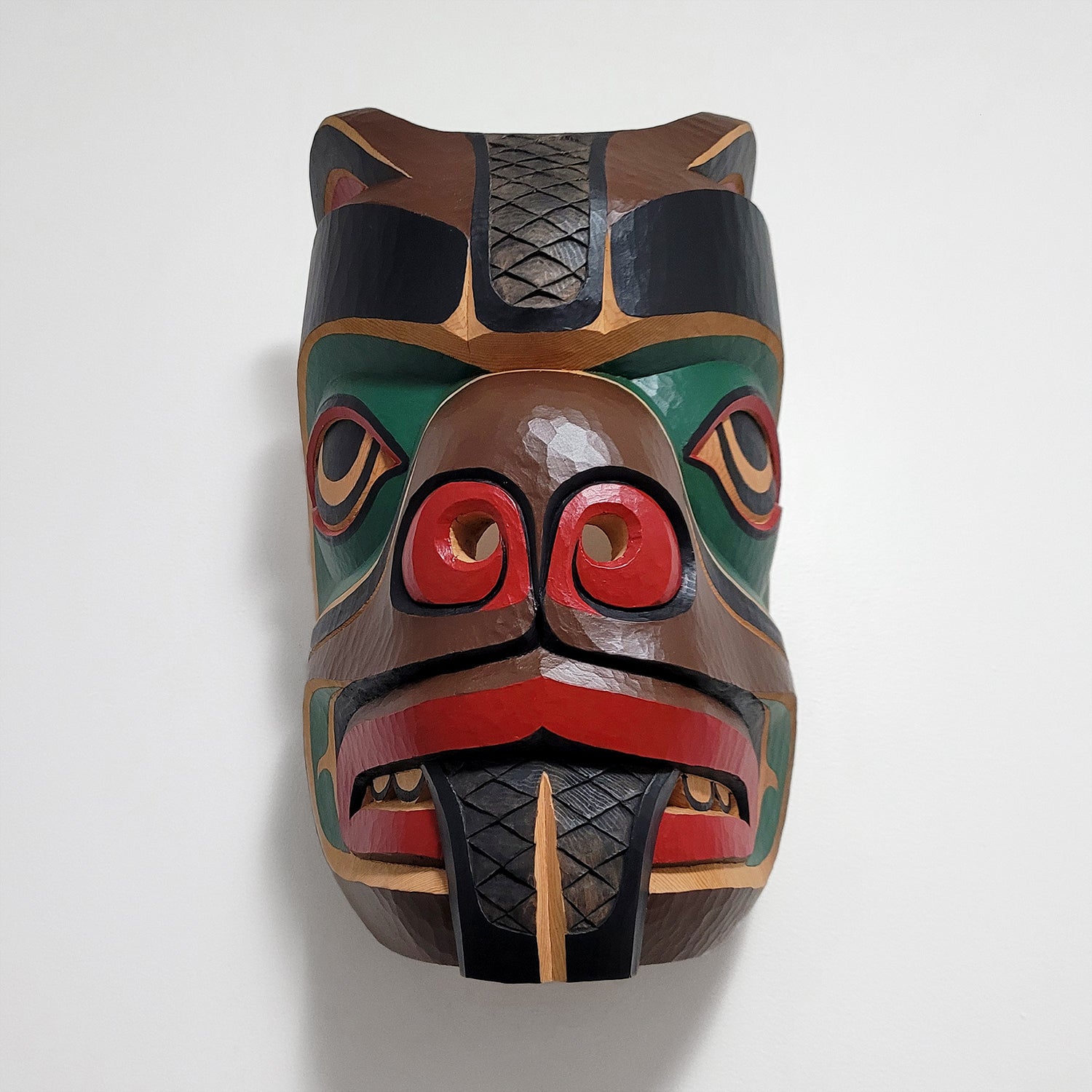 Beaver Mask by Kwakwaka'wakw carver Greg Henderson