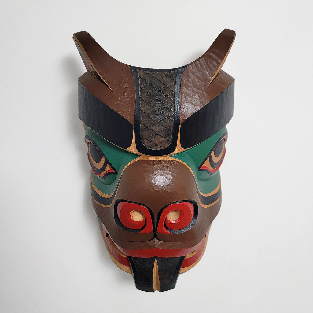 Beaver Mask by Kwakwaka'wakw carver Greg Henderson