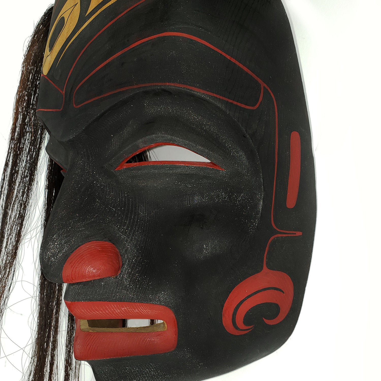 Portrait Mask by Haida carver Reg Davidson