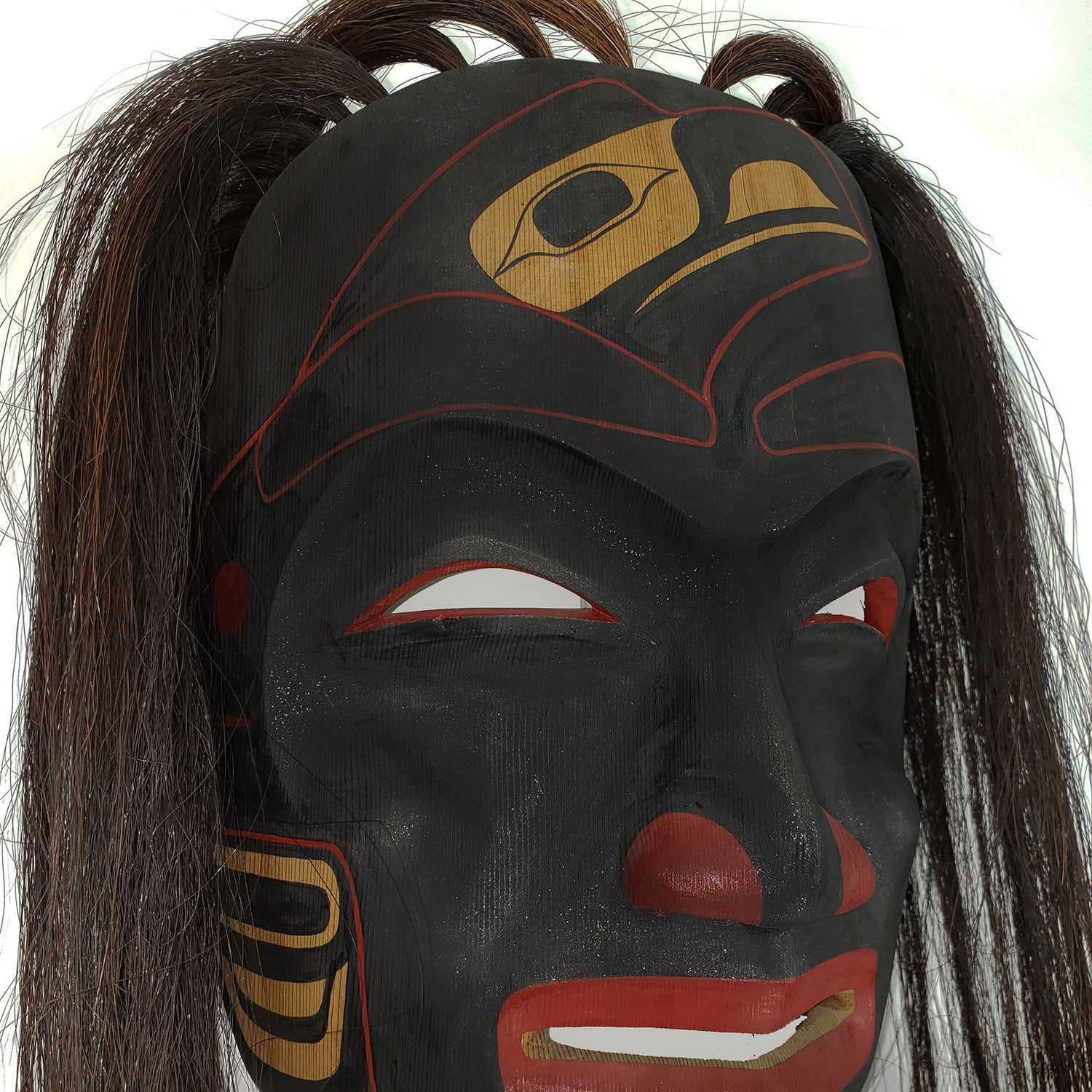 Portrait Mask by Haida carver Reg Davidson