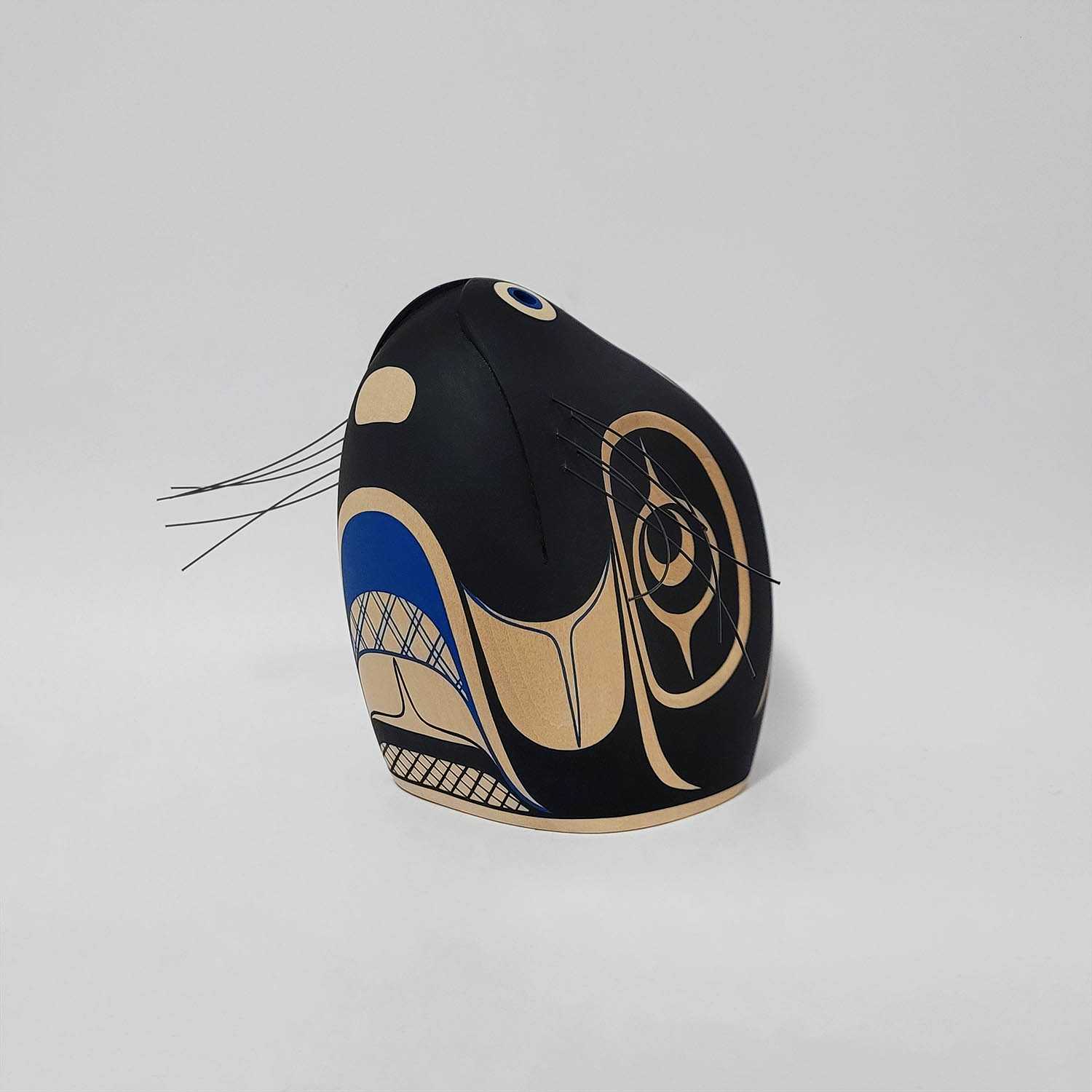 Seal Carving by Native artist Rod Smith