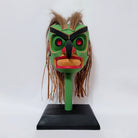 Wild Man of the Woods Rattle by Kwakwaka'wakw artist Charlie Johnson