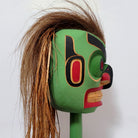 Wild Man of the Woods Rattle by Kwakwaka'wakw artist Charlie Johnson