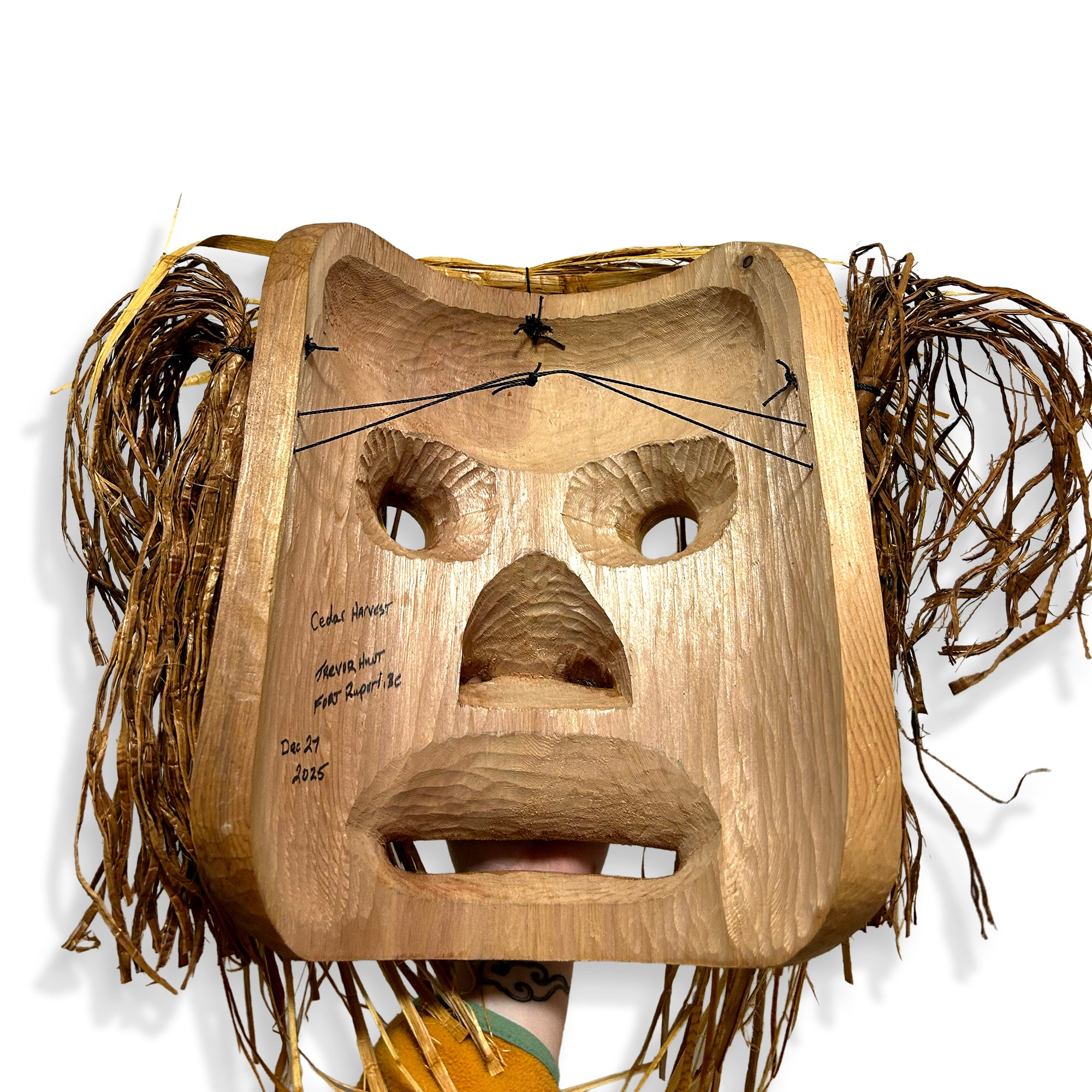 Cedar Harvest Mask – Spirits of the West Coast Art Gallery