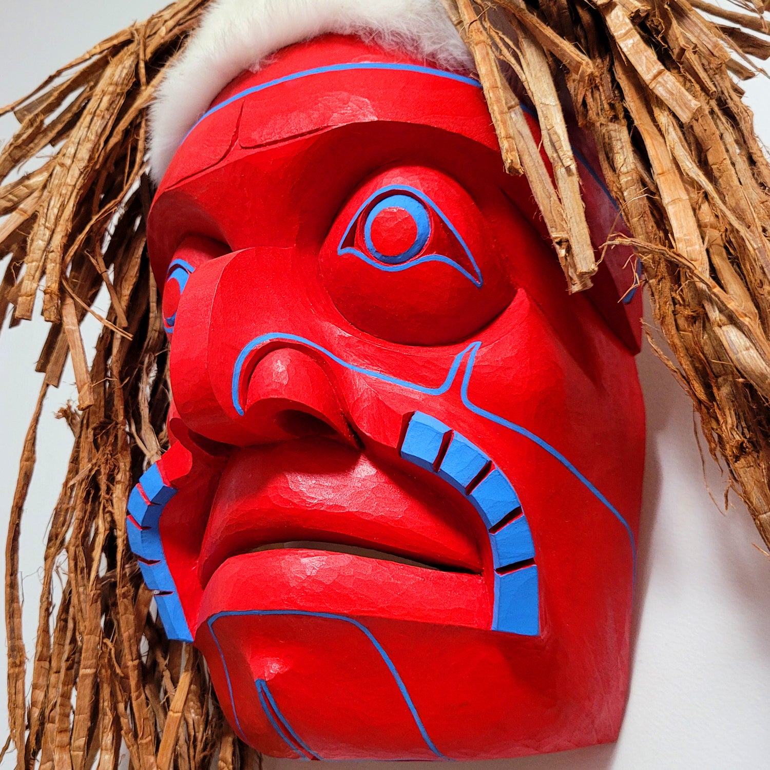 Chief of the Undersea World Mask by Kelly Robinson, Nuxalk & Nuu