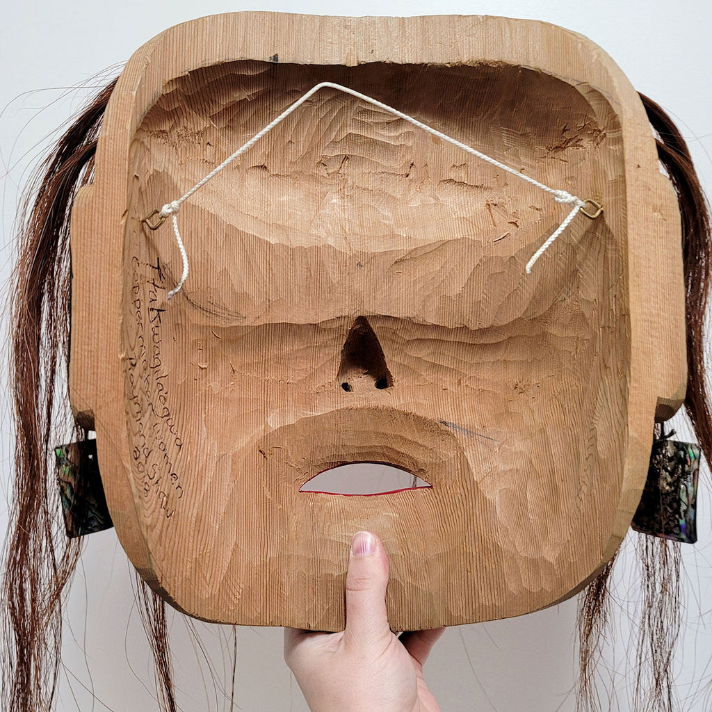 Copper Maker Woman Mask by Kwakwaka'wakw artist Raymond Shaw