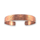 Copper Ravens Bracelet by Haida artist Derek White