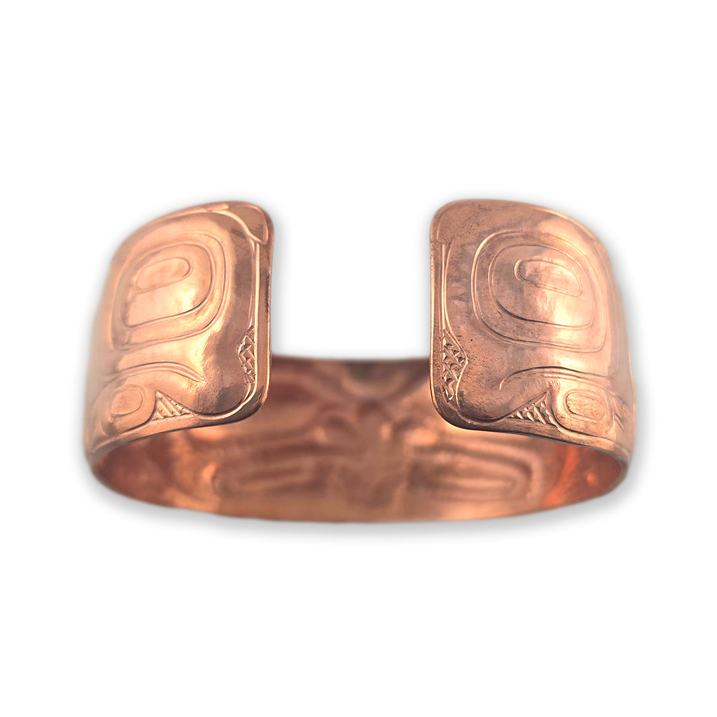 Copper Bear Bracelet by Haida artist Derek White