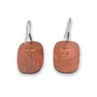 Copper Salmon Egg earrings by Haida artist Derek White