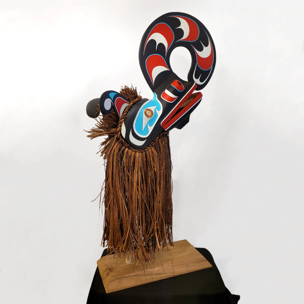 Crooked Beak Headdress by Kwakiutl carver Trevor Hunt