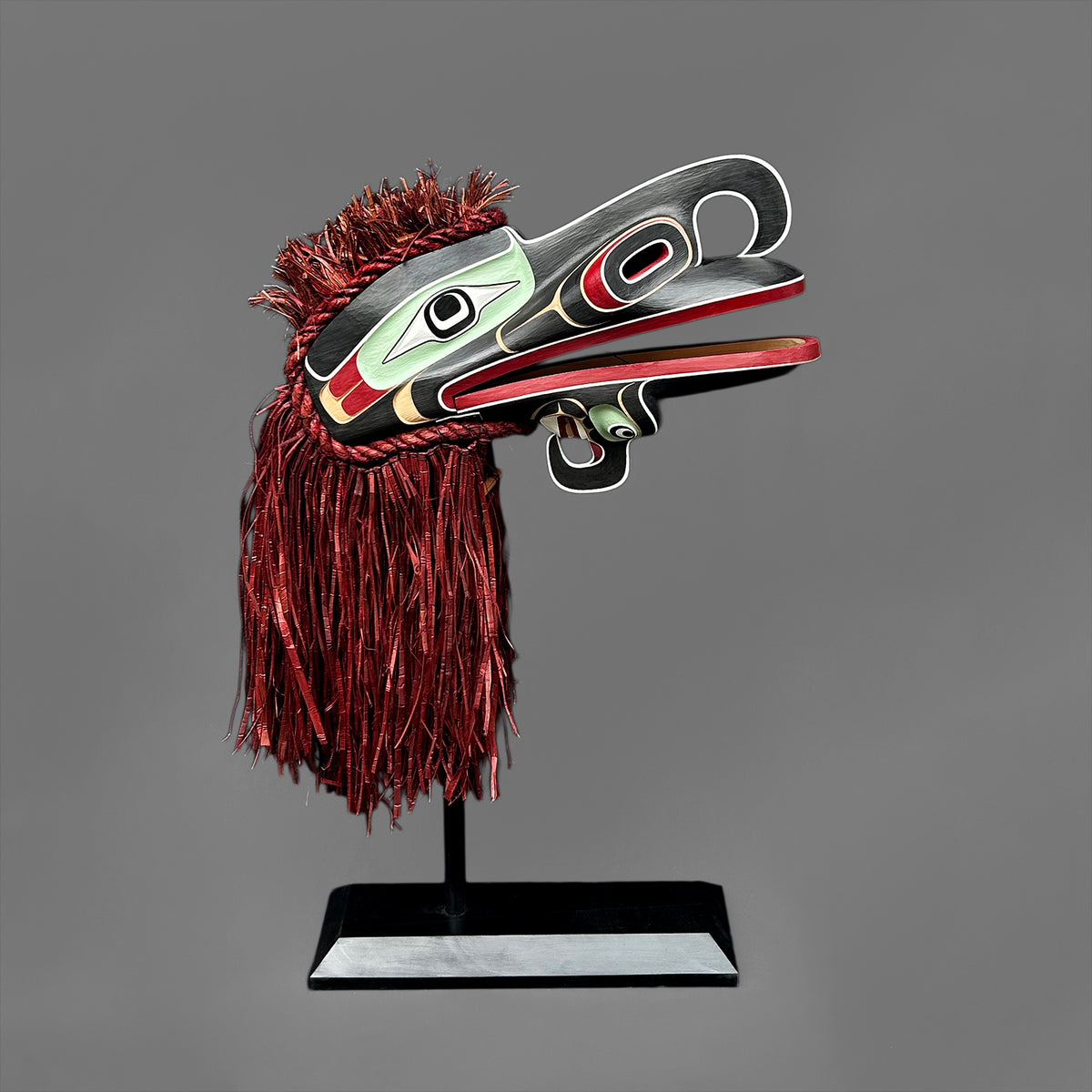 Crooked Beak Headdress by Kwakwaka'wakw artist Raymond Shaw