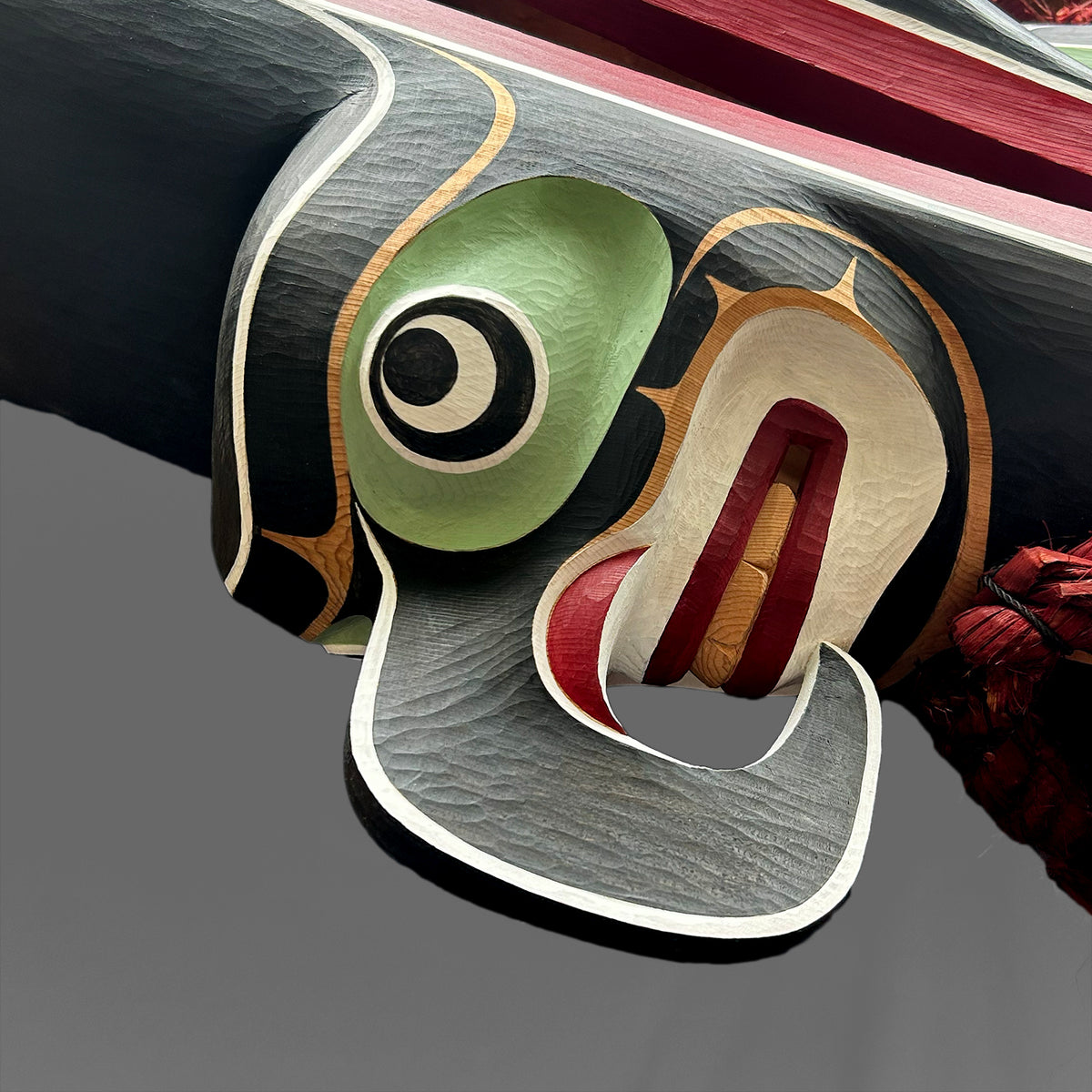 Crooked Beak Headdress by Kwakwaka'wakw artist Raymond Shaw