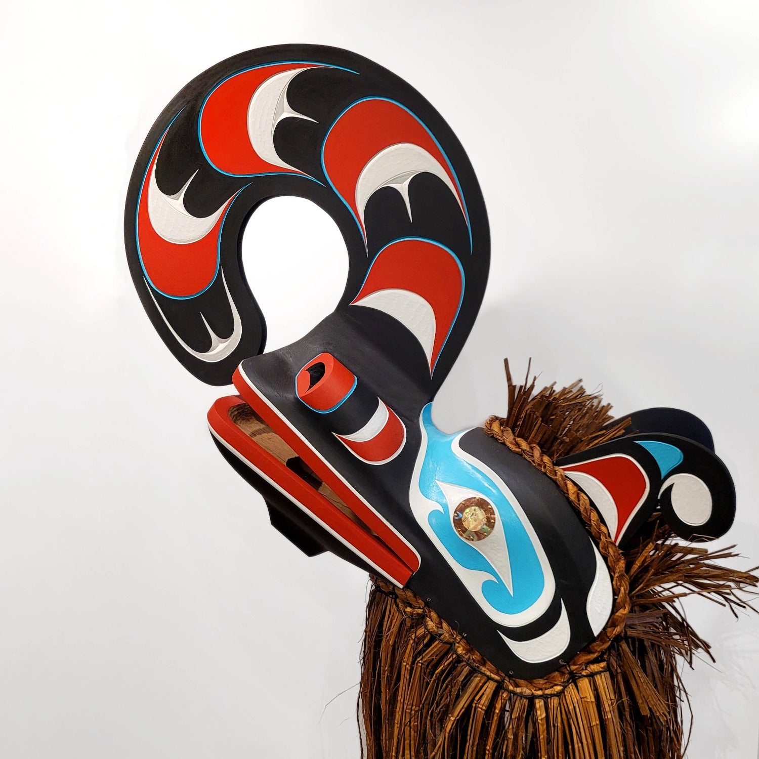 Crooked Beak Headdress by Kwakiutl carver Trevor Hunt