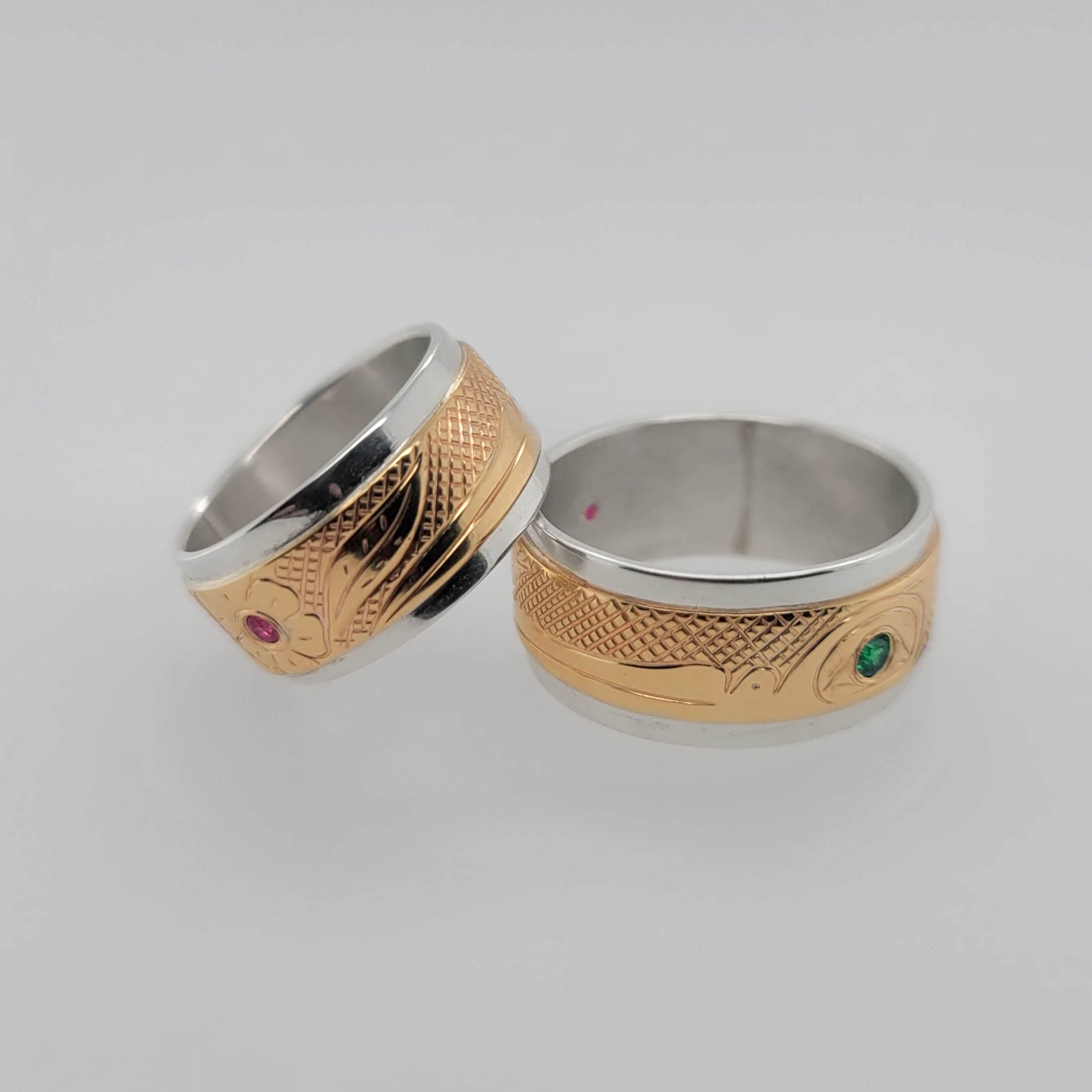 Indigious Nice Rings Custom Indigenous Wedding Bands or Engagement Rings – Spirits of the ...