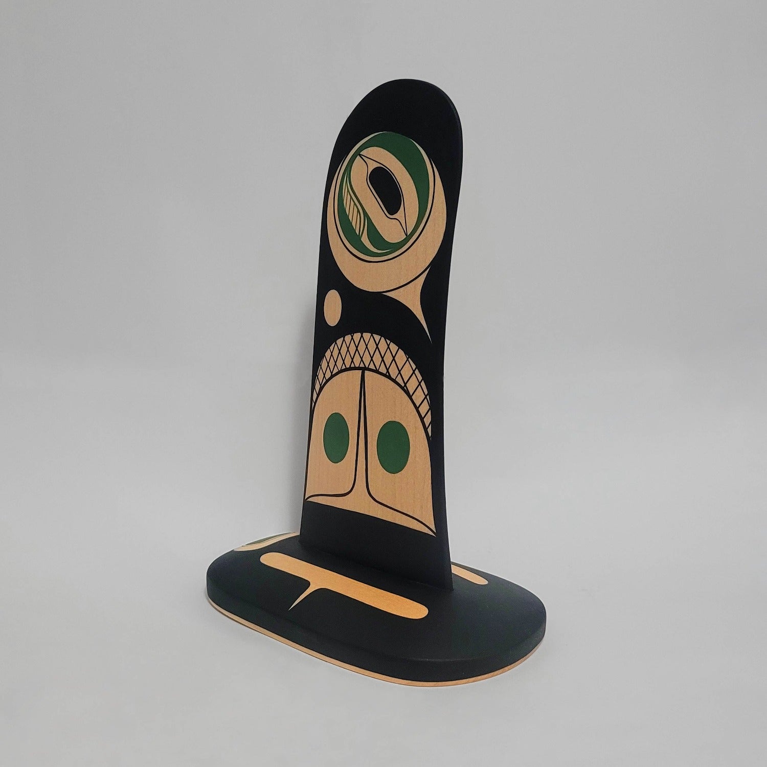 First Nations Orca Dorsal Fin Sculpture by Kwakwaka'wakw artist Rod Smith