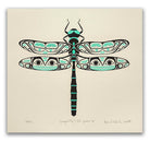 Dragonfly Limited Edition Print by Haida Artist April White