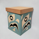 Small Eagle Bentwood Box by Kwakiutl artist Trevor Hunt