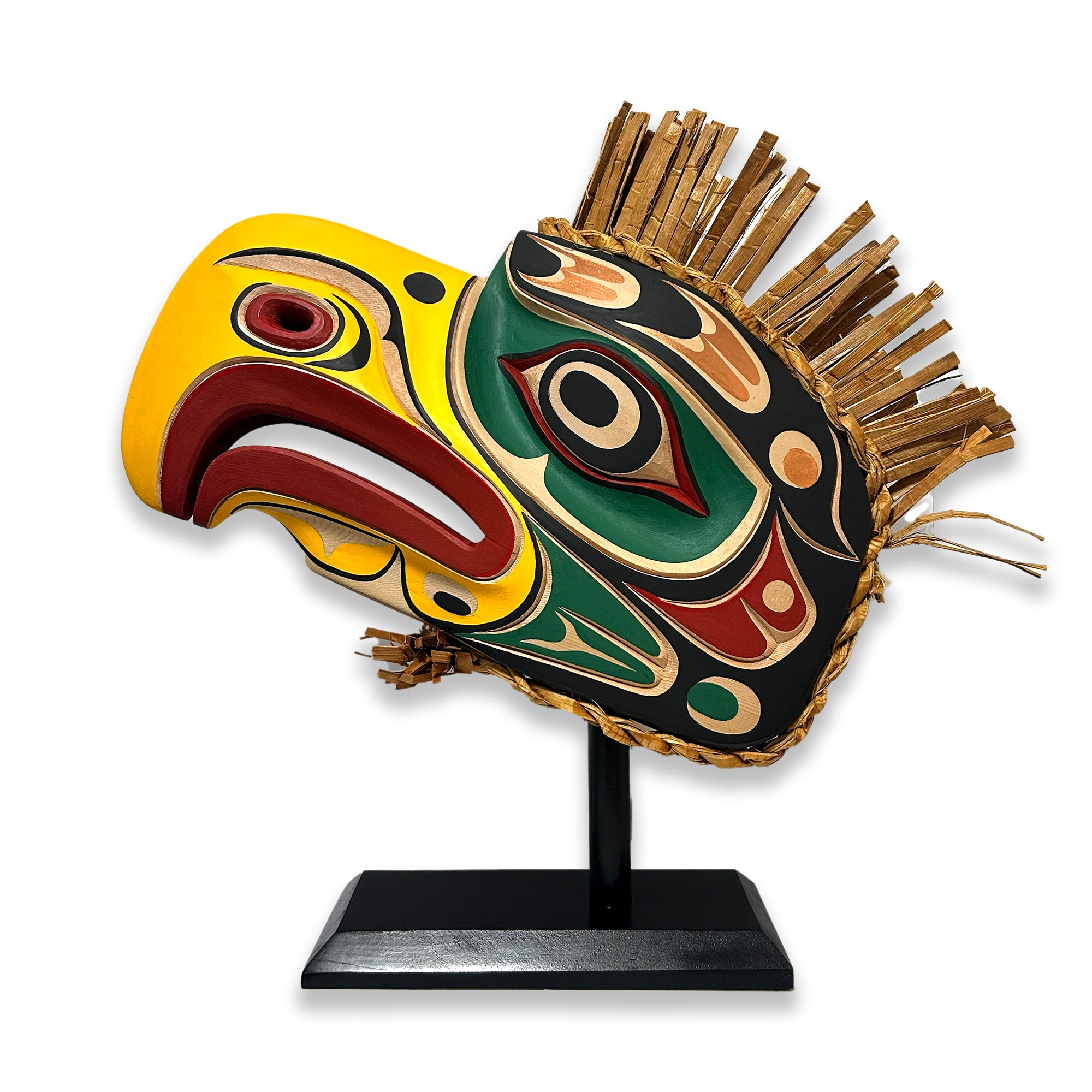 Eagle Headdress by Kwakwaka'wakw artist Tom D. Hunt