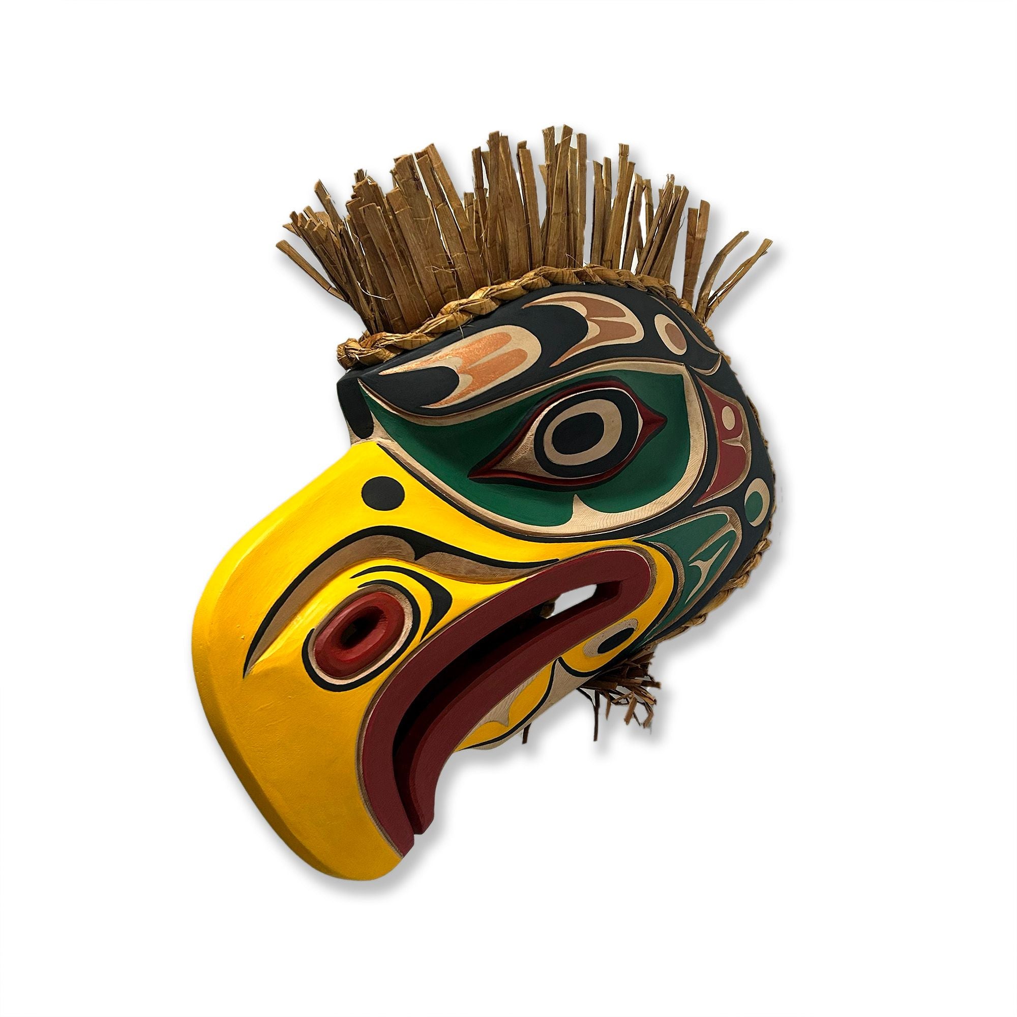 Eagle Headdress by Kwakwaka'wakw artist Tom D. Hunt