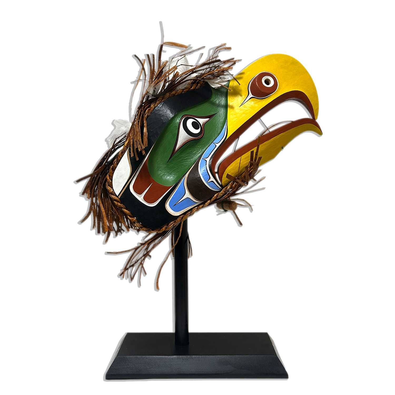 Eagle Mask by Kwakwaka'wakw artist Spence Shaw