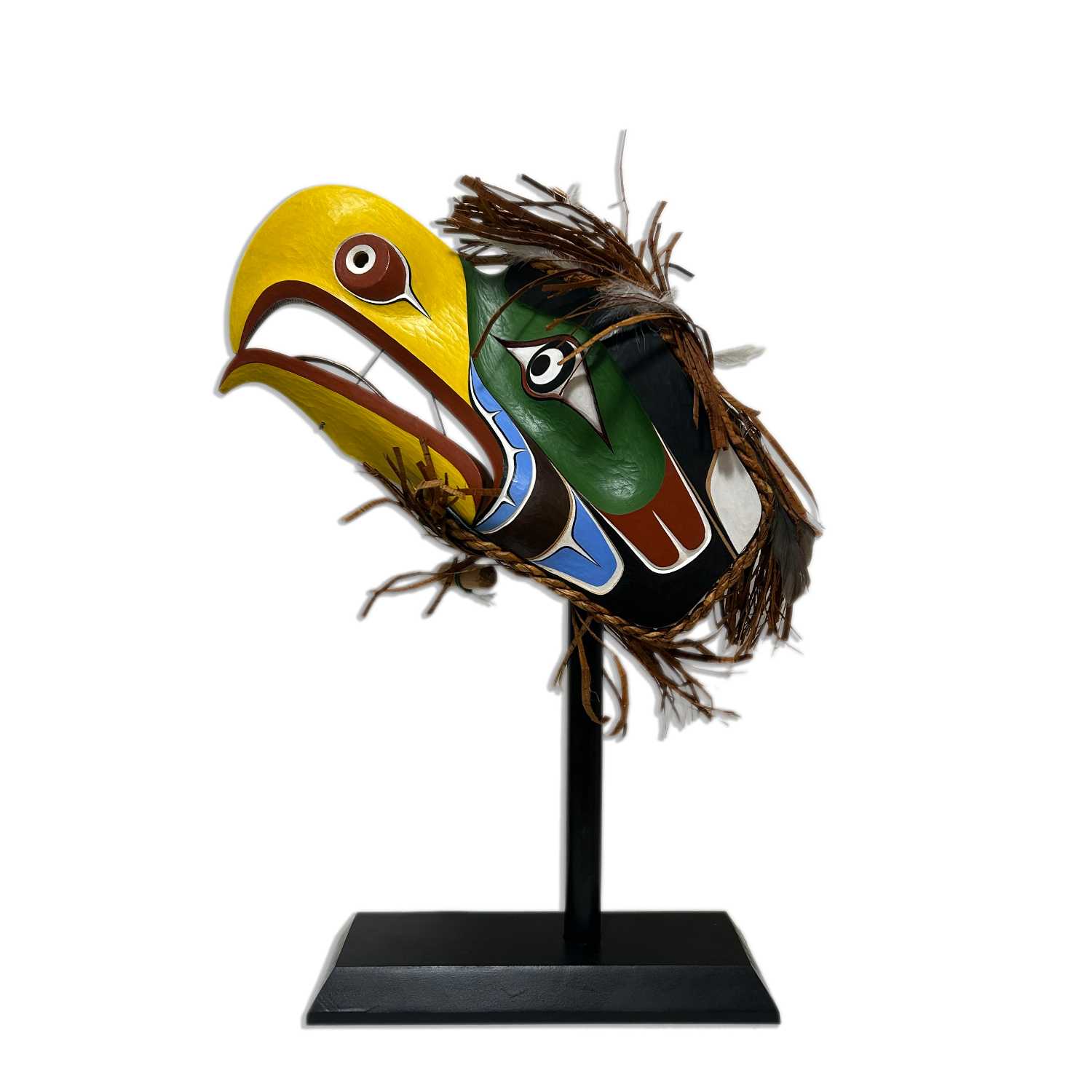 Eagle Mask by Kwakwaka'wakw artist Spence Shaw