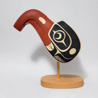 Eagle Mask on stand by Kwakwaka'wakw artist Rod Smith