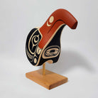 Eagle Mask on stand by Kwakwaka'wakw artist Rod Smith