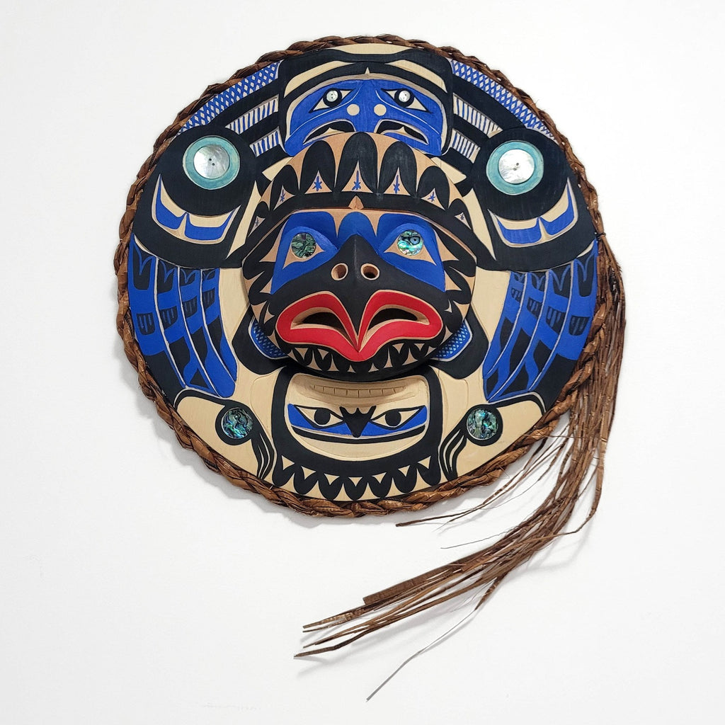 Eagle Moon Mask by Nuu-chah-nulth artist Patrick Amos
