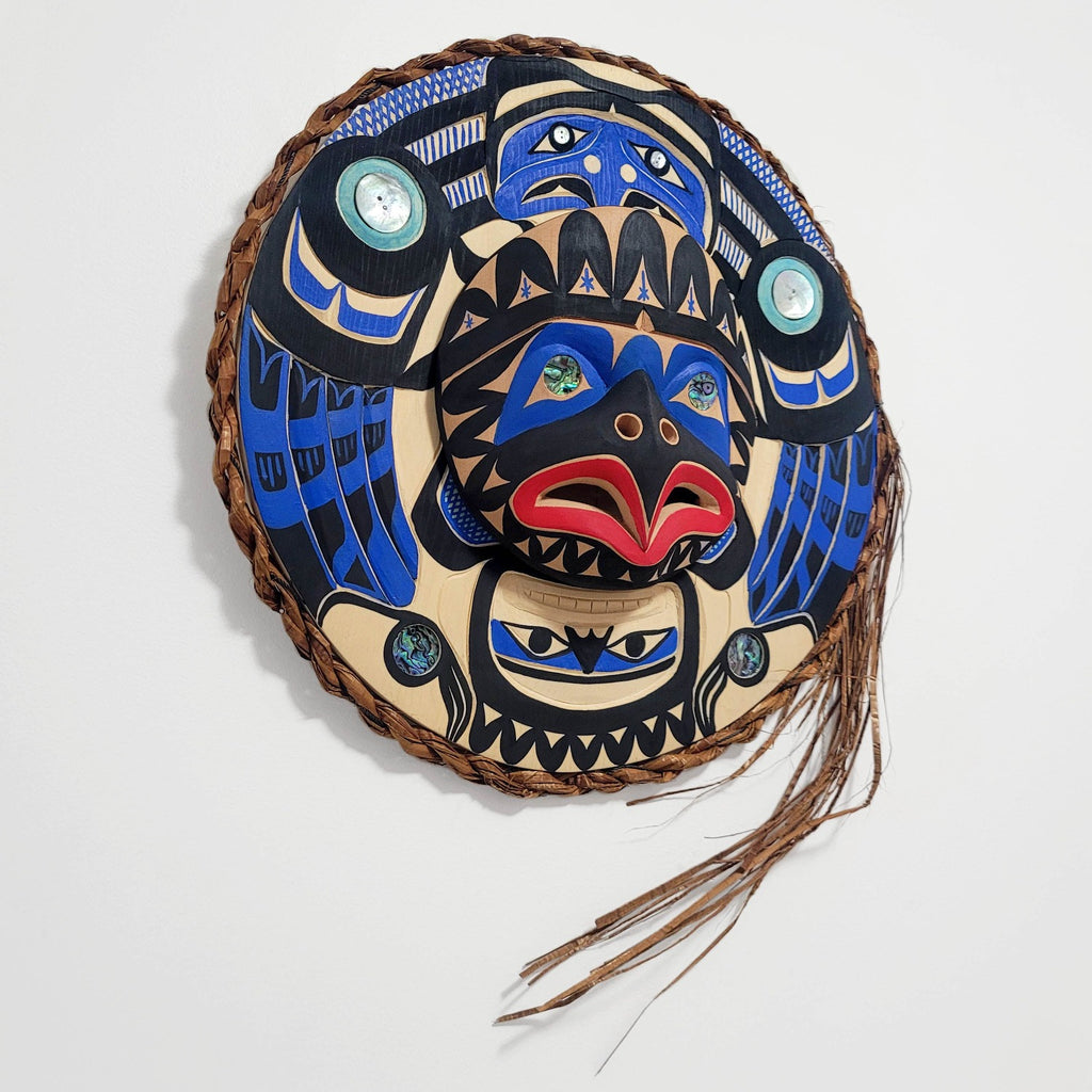 Eagle Moon Mask by Nuu-chah-nulth artist Patrick Amos