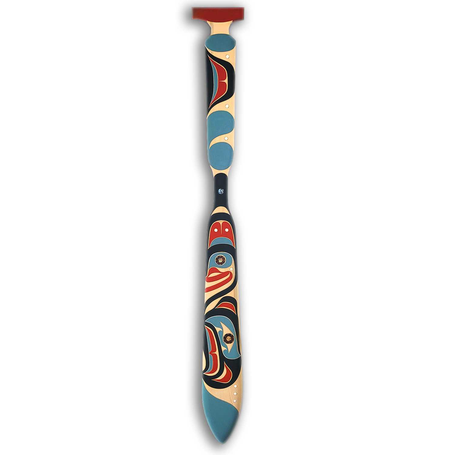 Eagle Paddle by Kwakwaka'wakw artist Trevor Hunt