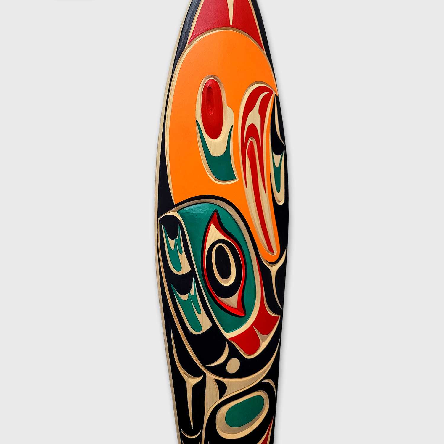 Eagle Paddle by Kwakwaka'wakw artist Tom Hunt