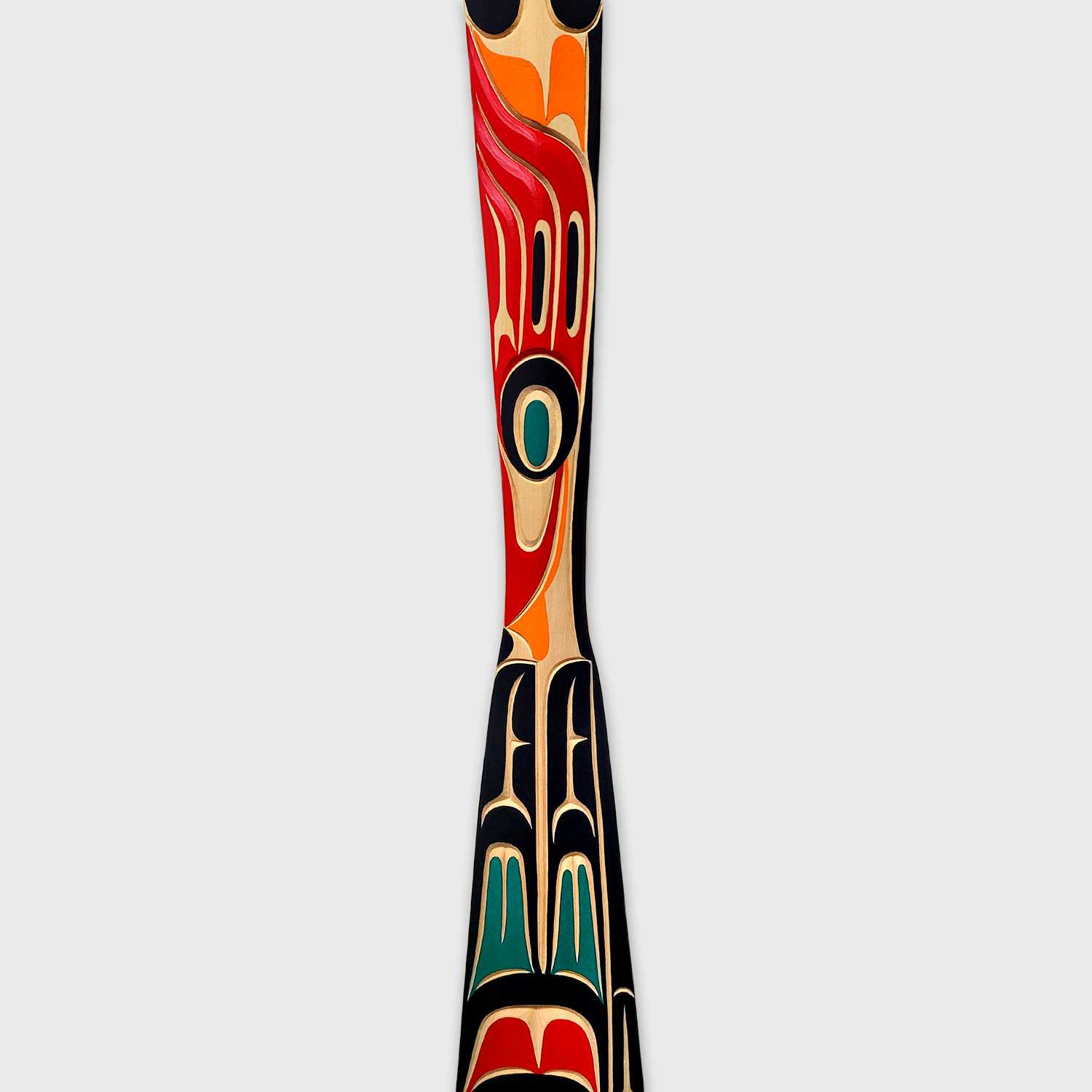 Eagle Paddle by Kwakwaka'wakw artist Tom Hunt