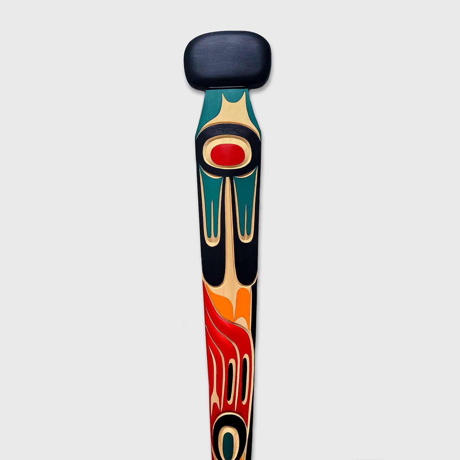 Eagle Paddle by Kwakwaka'wakw artist Tom Hunt